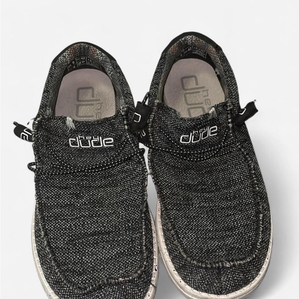 Hey Dude Charcoal Slip-On Shoes